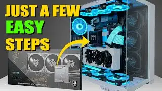 Как установить жидкостный охладитель MSi MEG CoreLiquid S360