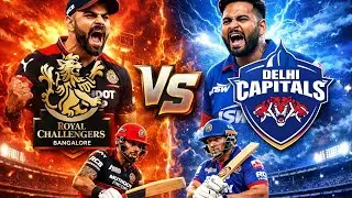 RCPL 2026 - Royal Challengers Banglore Vs Delhi Capitals - Real Cricket 24 - GodGaneshYT
