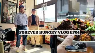 FOREVER HUNGRY VLOG EP04: Best Nasi Padang in Singapore and visiting Fincraftedgoods w/ subtitles