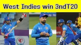 Afghanistan lost to West Indies in a match they won
