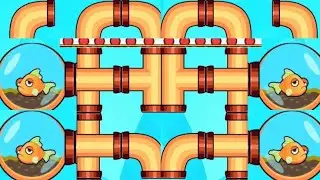 Save The Fish Android/ios max level gameplay level 1-10 best Save Fish gameplay#savethefish#fishgame