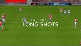 Fifa 15 iOS/Android Skill Tutorials #8- Long Shots