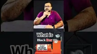 ✈️ What is a Black Box in an Airplane? CVR FDR Explained in Telugu| Plane crash #blackbox