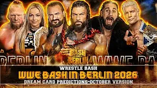 Прогнозы на Dream Match Card для WWE Bash in Berlin 2026