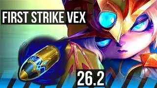 VEX vs YONE (MID) | First Strike, 53K damage, Good KDA: 21/2/4 | NA Master | 26.2
