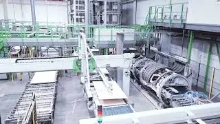 B&Uuml;RKLE Press Lines| High performance press line for veneer boards