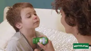 MENTHOLATUM NO MESS NATURAL MENTHOL RUB - Kid's Get Sick, Roll with it...