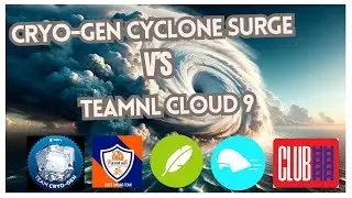 Club Ladder Cryo-Gen Cyclone Surge vs TeamNL Cloud 9 Woeste Storm on Scotland Smash