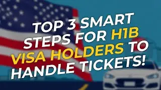 🏎️ 3 Smart Steps for H1B Visa Holders to Handle Speeding Tickets!