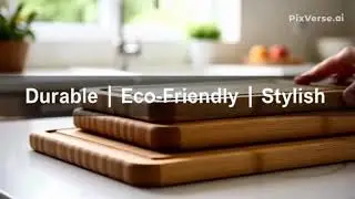 Bamboo Cutting Board Set | Durable, Eco-Friendly Kitchen Boards with Juice Grooves