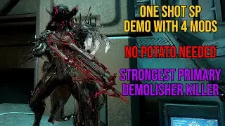 This Weapon One Shots SP Demo Without Orokin Catalyst (Warframe): Epic Disruption Weapons No. 13