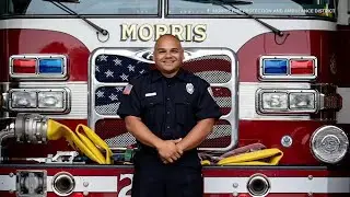 Morris firefighter killed in crash, officials say
