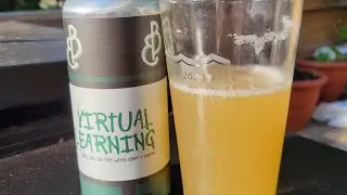 Virtual Learning Hazy Pale Ale DDH Review// The Malted Gentleman// Backpocket Brewing Company
