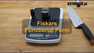 Test ostrości noża Fiskars Functional form