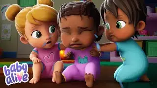 Tilly's scared of the dark! 🔦 Baby Alive Official 🍼 Halloween Cartoons for Kids ✨ Kids Videos 💕