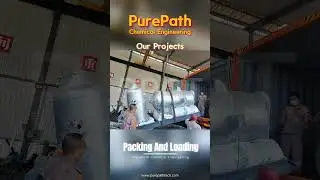 PurePath Ensuring Safe Delivery of Our Distillation Plants #wasteoilrecycling #oilpurifier