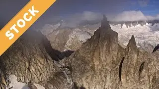 Uri Alps, Swiss Alps - Aerial View Stock Footage Video