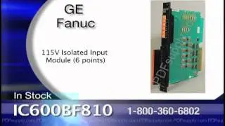 IC600BF810 | GE Fanuc Series Six 6 | In Stock! Call 800.360.6802