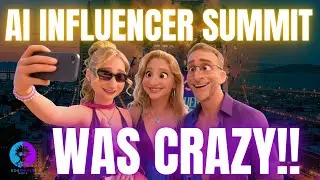 Я посетила саммит AI Influencer, и вот что произошло.