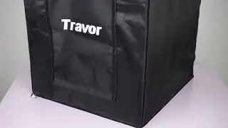 Photo Studio Light Box 24 x 24 inch TRAVOR Dimmable Photography Lighting Shooting Tent Kit with LED