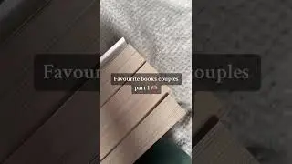 My Favourite Book Couples 📚🔖😍