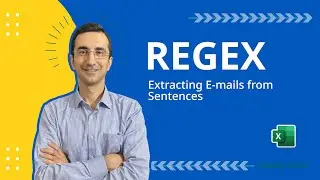 REGEX in Excel? Yes! - Extract E-mails Using Regular Expressions in Excel!