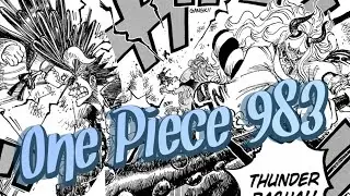 Thunda Struck!  One Piece Manga Chapter 983 Live Reaction