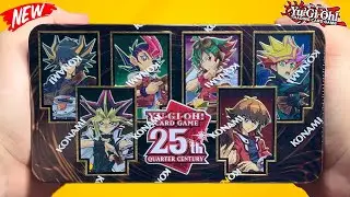 OPENING TWO 25TH ANNIVERSARY YUGIOH DUELING HEROES TINS!