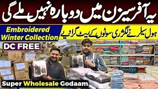 Luxury Embroidered Collection At Super Wholesale Prices | Winter Collection | DC Free | Wholesale