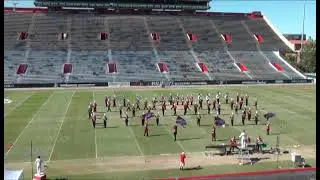 Tucson Magnet High School @ UofA Band Day 2010 (10/30/2010) _ Tucson High 2010 Marching 100