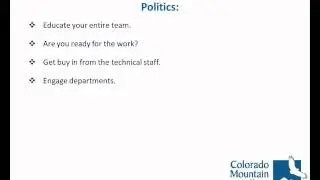 Colorado Mountain College:   Microsoft Forefront Implementation lessons learned iSeminar