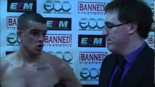 ECC BANNED I: Post Fight Interview: Tony Morgan