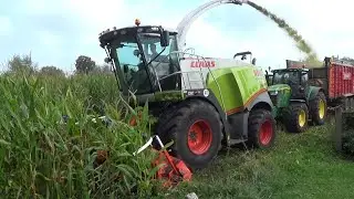 Pelle chopping corn