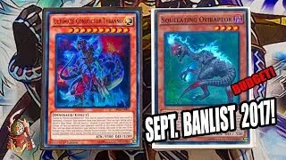 *YUGIOH* BEST! PURE DINOSAUR DECK PROFILE! SEPTEMBER 18th, 2017 BANLIST! BUDGET! OTK! NOT DEAD!