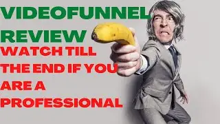 VIDEOFUNNEL REVIEW |VideoFunnel Reviews| (Warning): Watch Till The End If You Are A Professional.