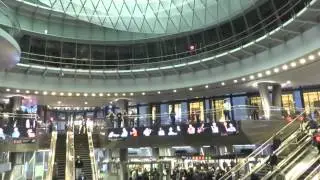 NYC Subway: Fulton Ctr Interior Tour (Opening Day)