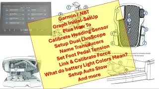 Garmin Graph LiveScope & Force Trolling Motor Setup & Syncing