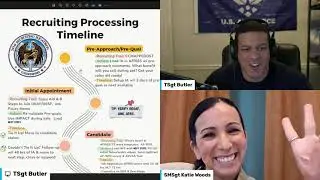 SMSgt Wood’s Recruiting Processing Timeline for Air Force Recruiters — An Interview by TSgt Butler