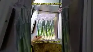 How to pack vegetables with vacuum packaging machine?#packagingmachine #packing #vegetables