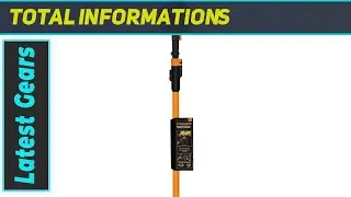 Fiskars Extendable Fruit Picker Tool - The Best Tool for Hard-to-Reach Fruit Harvesting