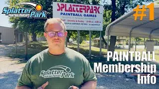 SplatterPark 2025 Paintball Membership Info!!