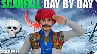 scarfall day by day💀 dered gaming is live #ry gaming #raistar #scarfall#freefire