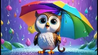 Three Wise Owls Know Sunny and Rainy | Weather Song for Kids | Learn Sunny and Rainy Days