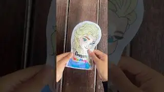 Frozen Blind Bag!!🧊#unboxing #blindbag #youtubeshorts #papersquishy #diy #papercraft