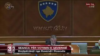 Votohet Qeveria Hoti