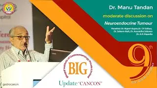 Dr.Manu Tandan moderate Panel Discussion at BIG UPDATE CANCON 2024 by #BIGPL &  @GastrocareHospital