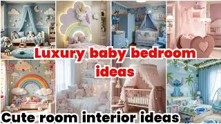Luxury baby bedroom ideas 2025//Beautiful And cute baby bedroom furniture//DIY baby bedroom 