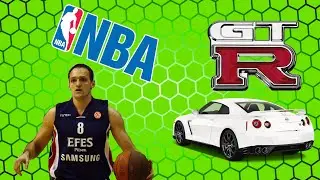 EX NBA PLAYER IGOR RAKOCEVIC - MUAY THAI, BOXING PAD WORKOUT & BURN HIS TYRES ON NISSAN GT-R