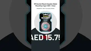 Buy 3M Scotch Mount Double-Sided Mounting Tape 410H Clear at Best Price in Dubai & UAE