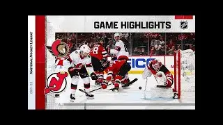 Ottawa Senators vs New Jersey Devils | December 6, 2021 | Game Highlights | NHL Regular Season